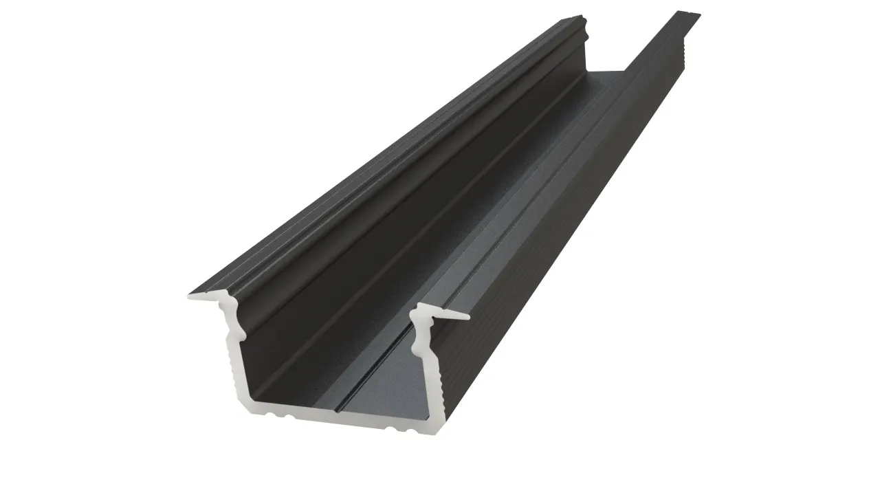 LED-profiili Etman DUCT UPPO 9MM MUS SET