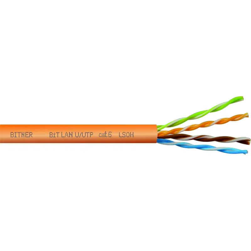 Tietoverkkokaapeli-CAT6 Etman DCA CAT6 U/UTP 4P LSZH 305m VIHR