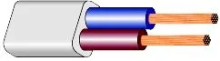 Asennusjohto Etman 2x0,5mm2 H03VVH2-F VAL