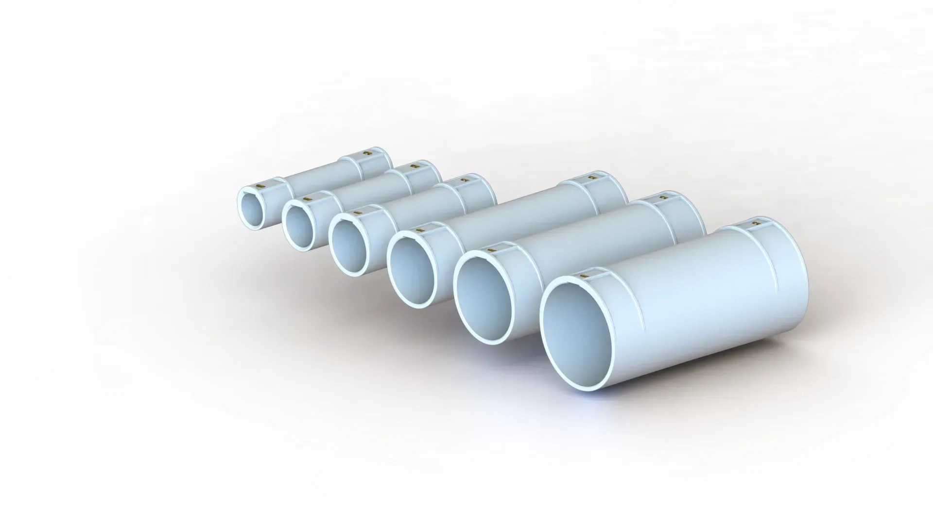 Jatkomuhvi muovi Etman Ø 20 mm