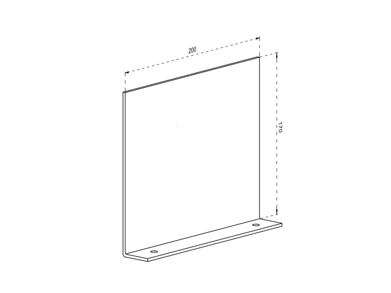 Asennuslevy SKT ASL/VM1 PVC