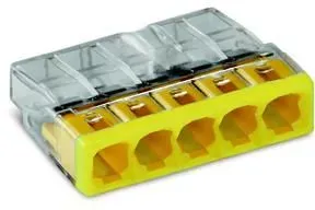 Rasialiitin 2273-sarja Wago 5-Nap 0.5-2.5mm², KEL