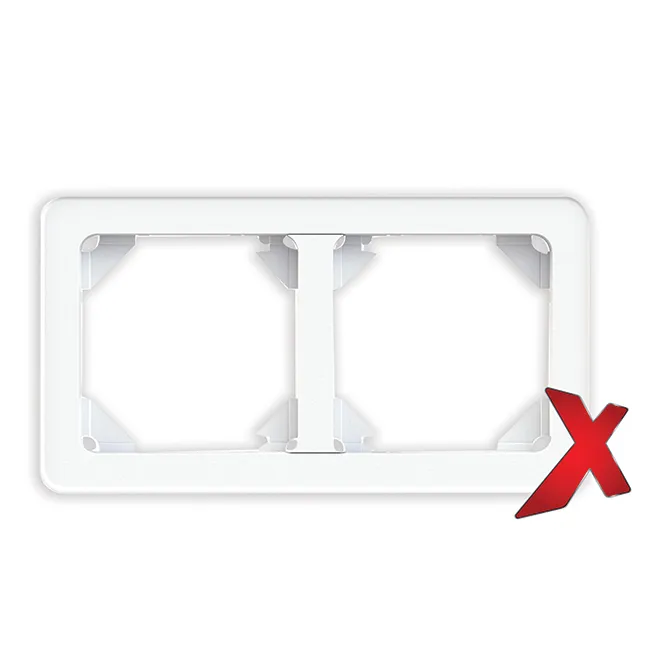 Peitelevy Etman DesignX 2-OSAINEN S+S VAL