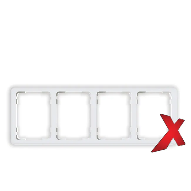 Peitelevy Etman DesignX 4-OSAINEN 2S+2S+2S+2S VAL