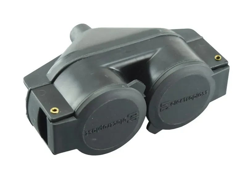 Jatkopistorasia 2-os IP44 Electroplast