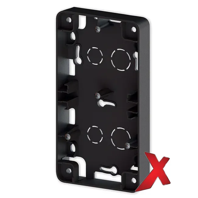 Pintakehys Etman DesignX 2-OSAINEN S+S 20MM MUS