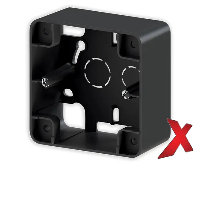 Pintakehys Etman DesignX 1-OSAINEN S 40MM MUS
