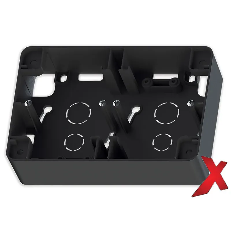 Pintakehys Etman DesignX 2-OSAINEN 2S+2S 40MM MUS