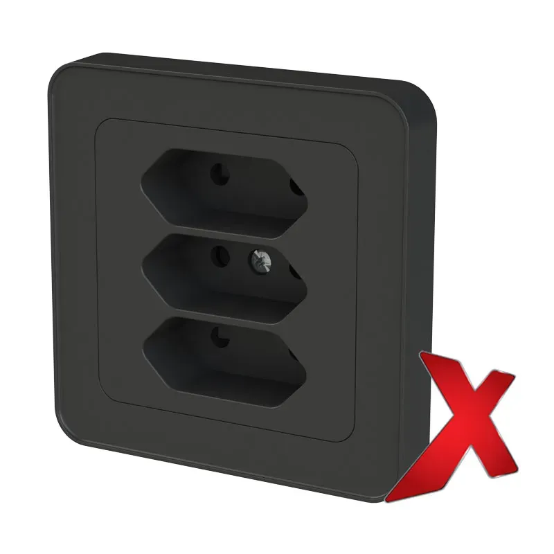 Pistorasia Etman DesignX 3E/16A/IP21 UKR MUS