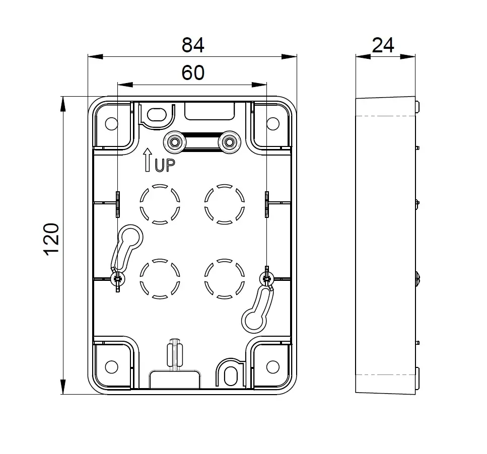 Pintakehys Etman DesignX 2S+USB 2A+1C VAL