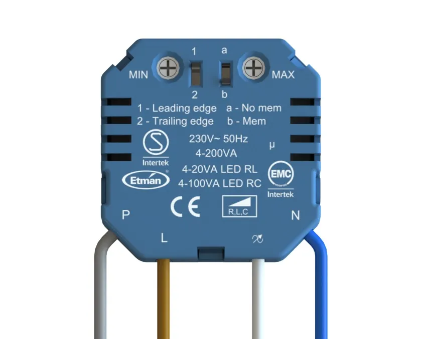 Valonsäädin Etman 4-200W UNI KJR-as