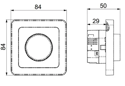 Valonsäädin Etman DesignX UNI 400W RLC DIG VAL