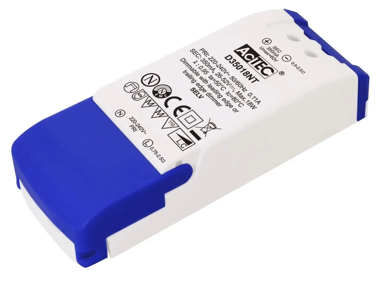LED-liitäntälaite Etman ETLED DIM 18W 350mA 26-52V