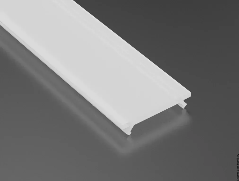 LED-profiili Etman ETLED TRAIL KUPU 2M OPAL