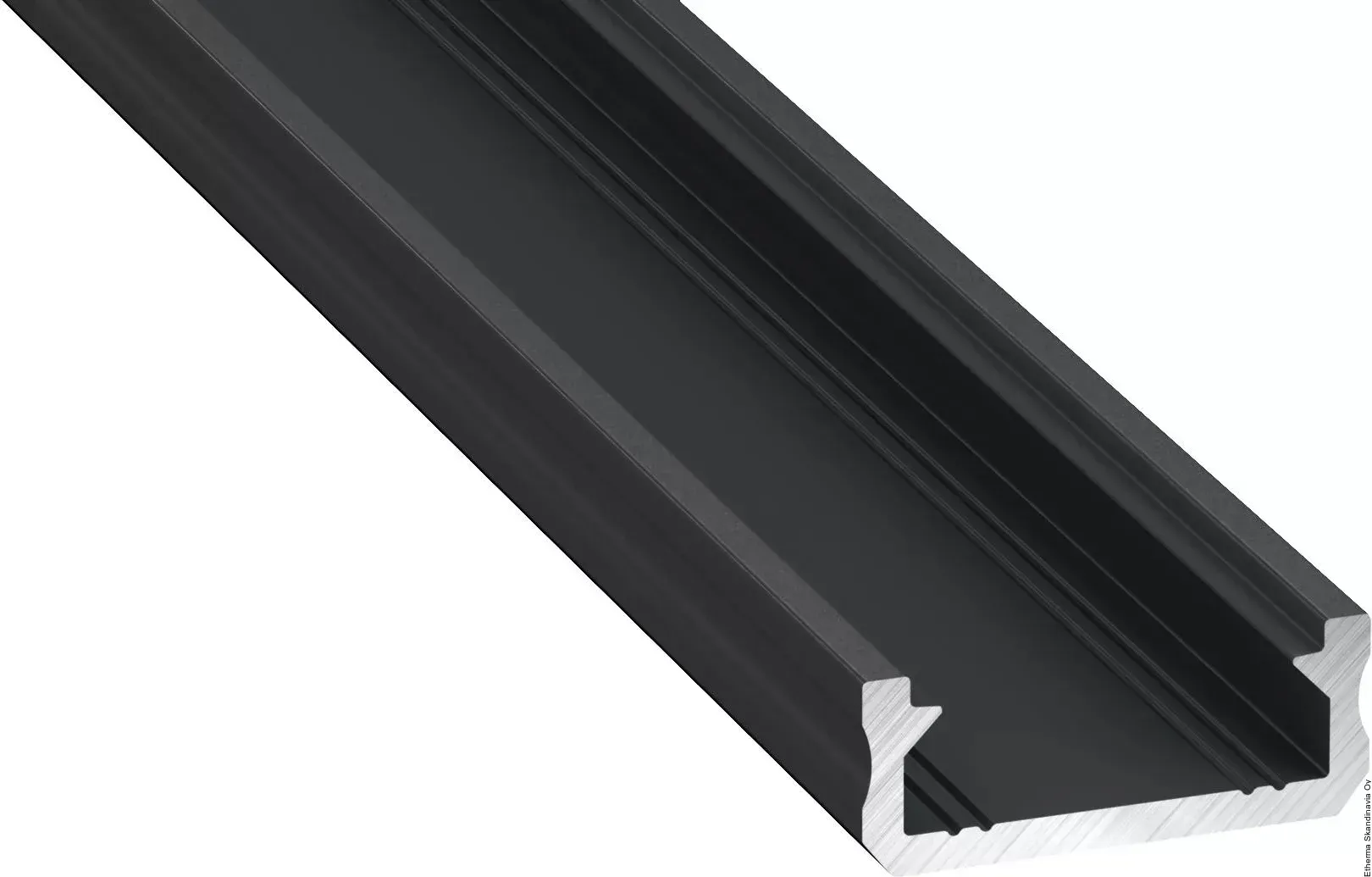 LED-profiili Etman ETLED TRAIL SLIM MUS 2M