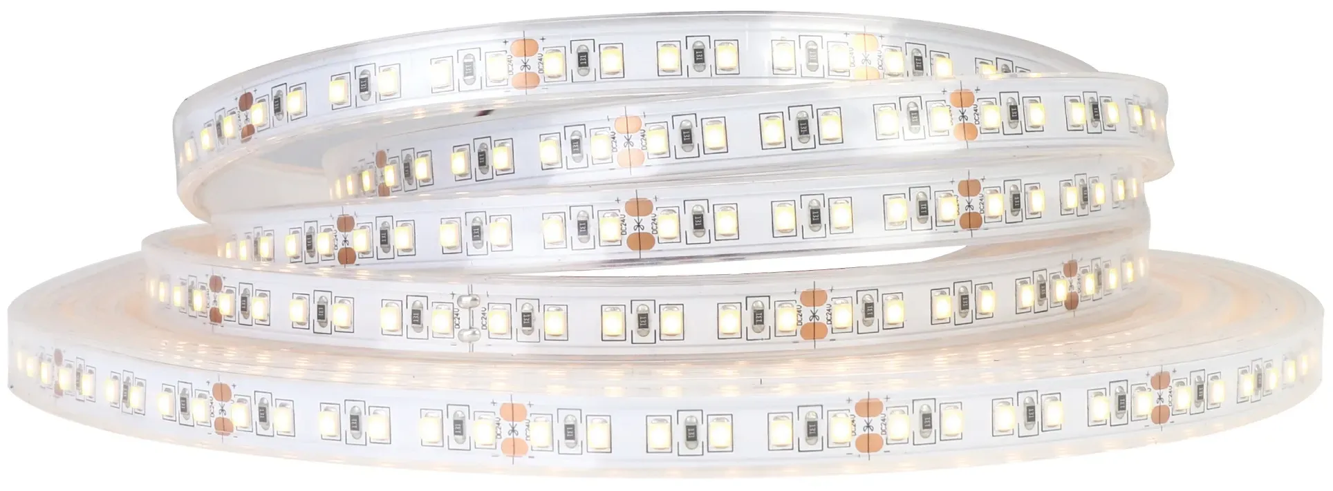 LED-nauha Etman STRIP 24V 12,8W/m 3000K IP65 5M