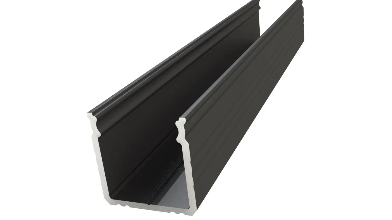 LED-profiili Etman DUCT HIGH 16MM MUS SET