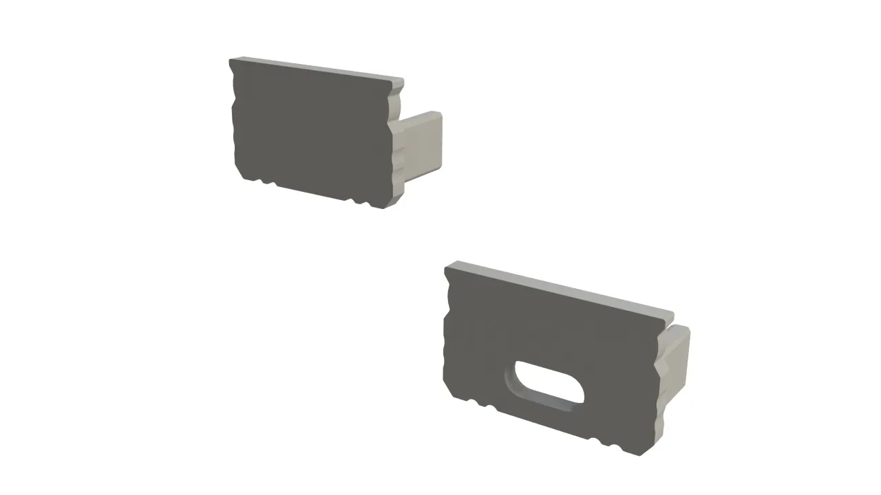LED-profiili Etman DUCT LOW 10MM ALU SET