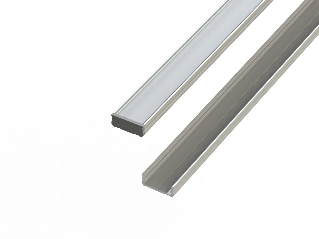 Valoprofiili/-nauha DUCT SUPERLOW 6MM ALU 2,02M