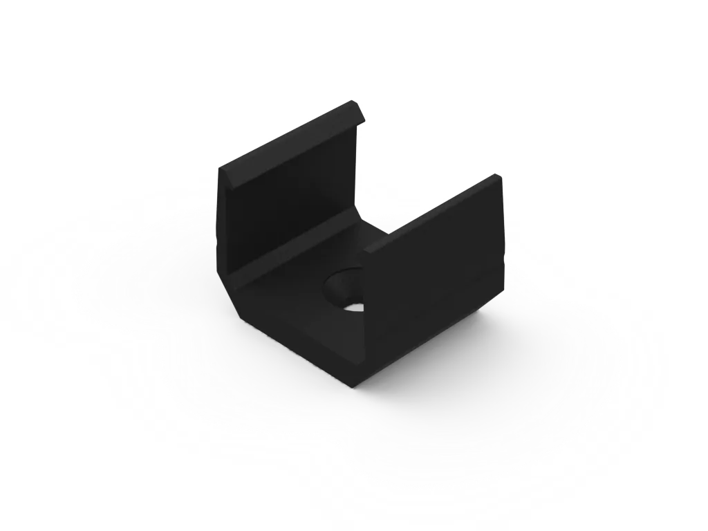 Valoprofiili/-nauha DUCT LOW 10MM KIINNIKE 5KPL MUS