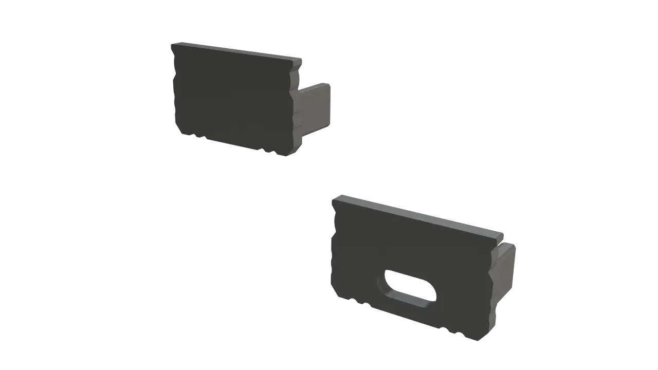Valoprofiili/-nauha DUCT LOW PÄÄDYT MUS 5+5
