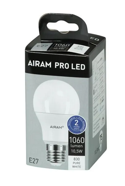 LED-lamppu LED Vakiolamppu 9,6W/830 1060lm E27