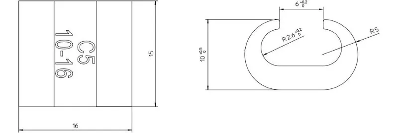 C-Liitin C5 10-16 mm²/10-16 mm²