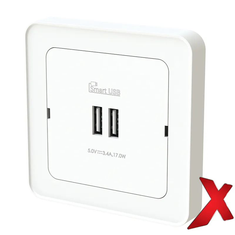 Telerasia Etman DesignX 2xUSB A+A 3,4A 17W VAL
