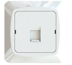Telerasia Etman Novett 1xRJ45 Keystone 15,6x19,2 PL MUS