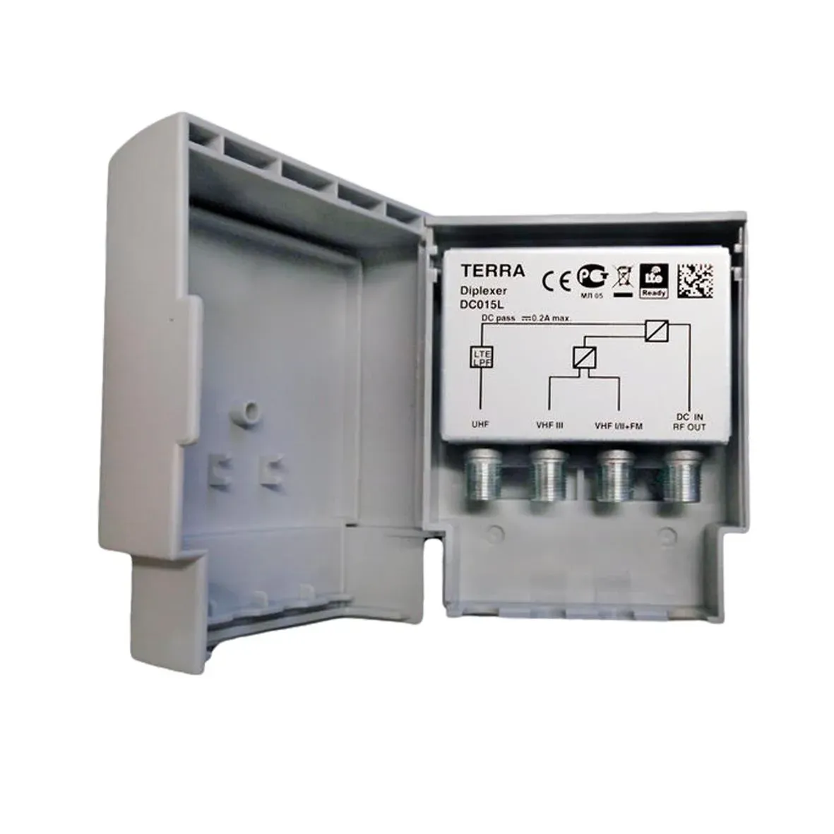 Mastosuodin Terra DC 015L, suodin, I-FM/III/UHF