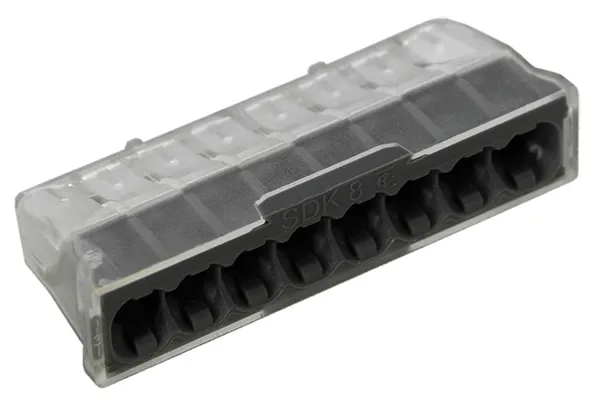 Kytkentäliitin ETLOCK SDK 8-NAP 8x0,5-2,5