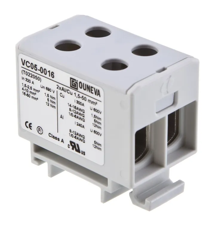 2xAl/Cu, 1,5-50mm² HAR