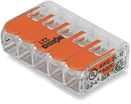 5-Nap,kaikille johdintyypeille 0,14-4mm2