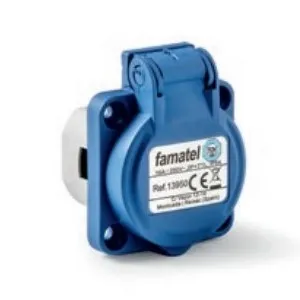 Kojepistorasia 1-os IP44 Famatel