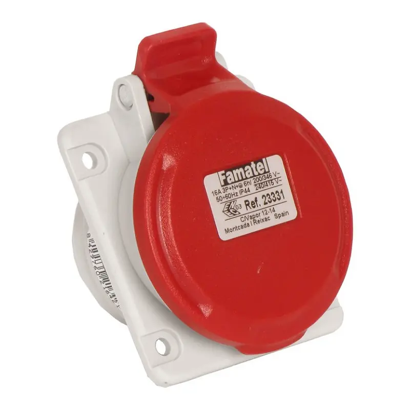 Kojepistor 5-nap 16A kulma IP44