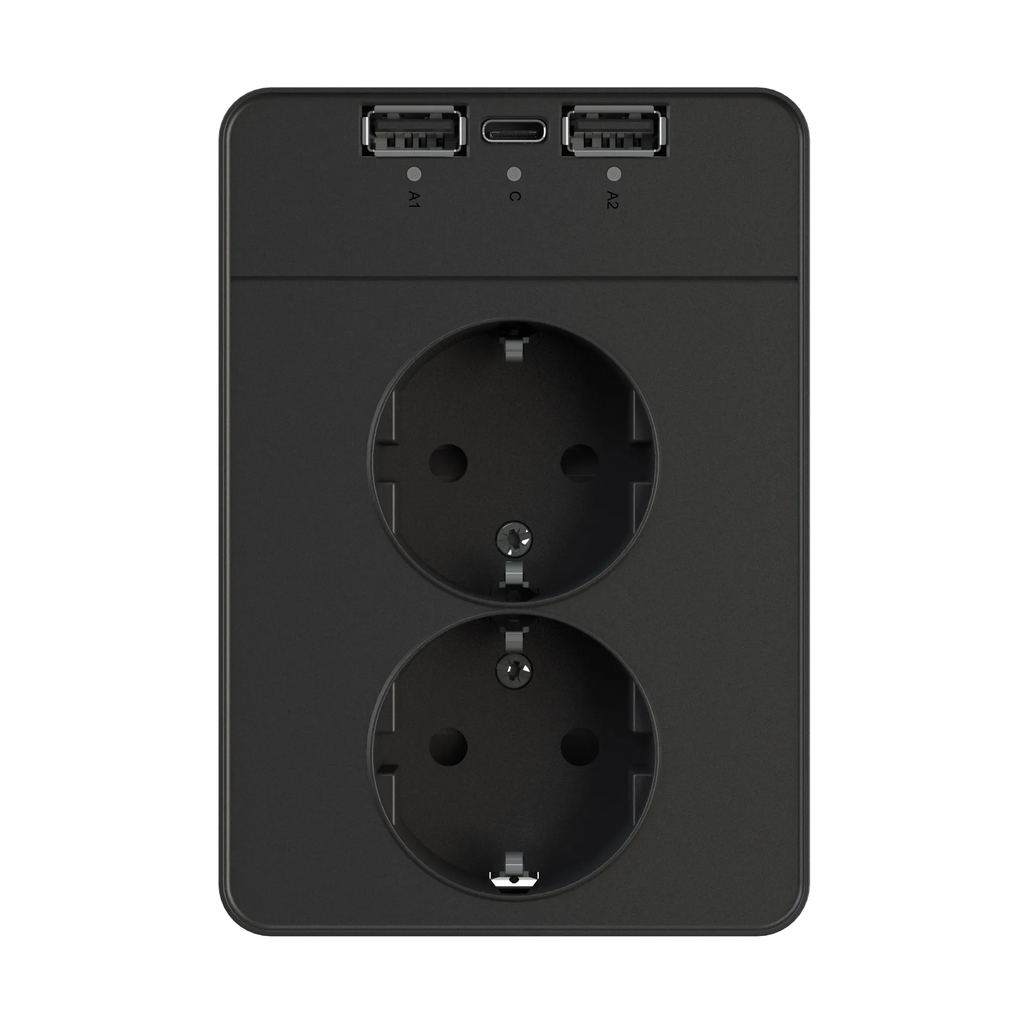 2S/16A/IP21 2A+1C 18W MUS