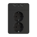 2S/16A/IP21 2A+1C 18W MUS