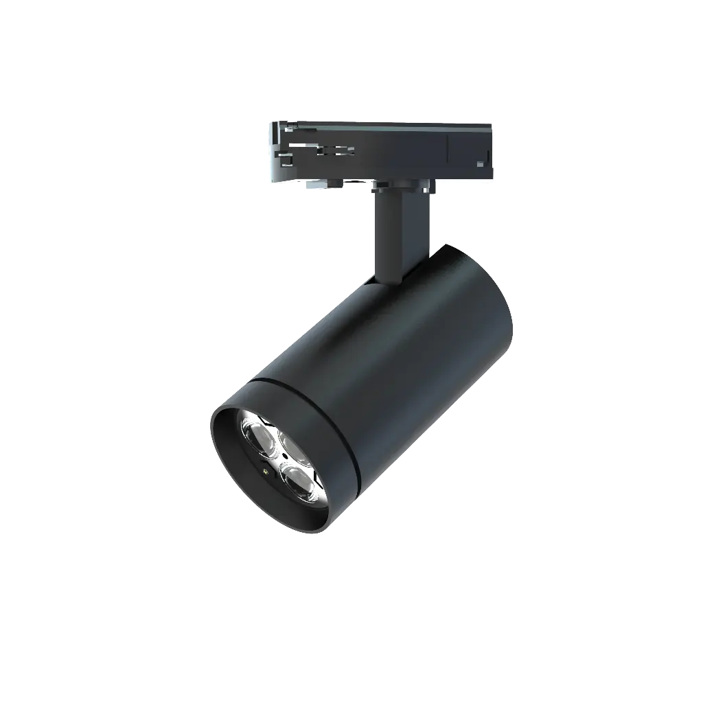 ETLED STAR GU10 7W LED 1P MUSTA