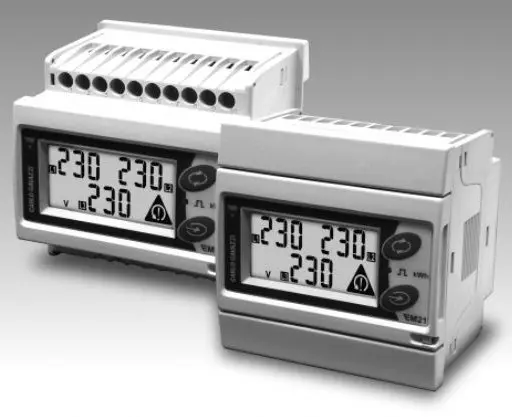 kWh-mittari, din/kansi pulssi