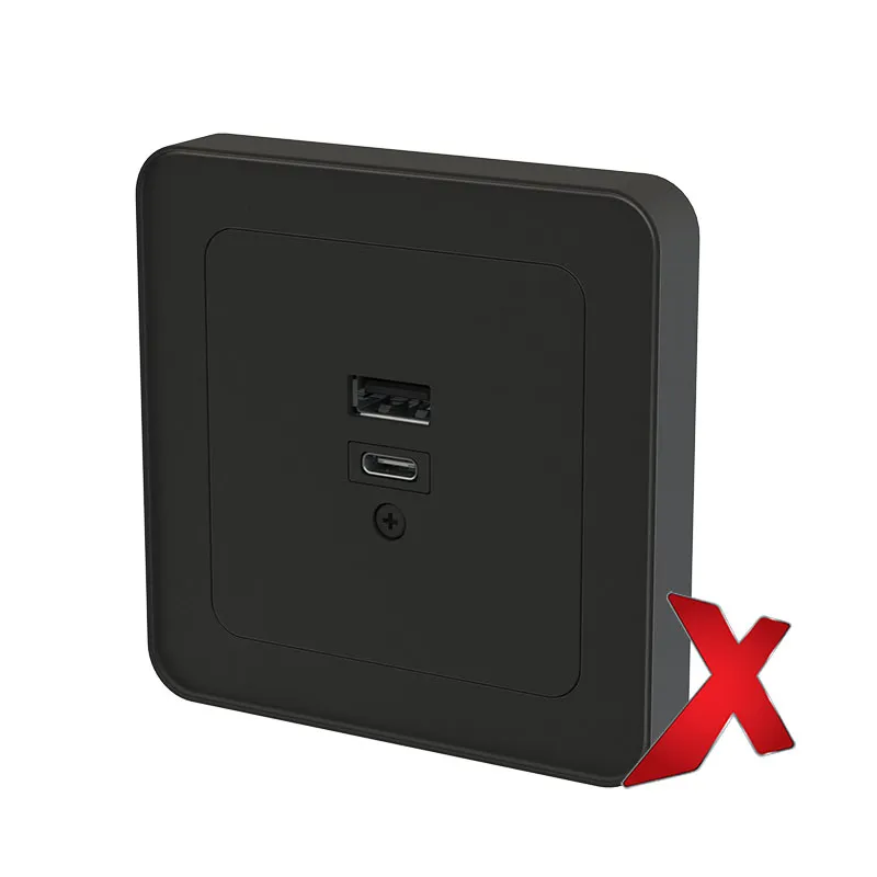 2xUSB A+C 18W MUS