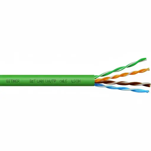 [0219600] CAT6 U/UTP 4P LSZH 305m VIHR