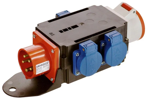 [240081] Haarpistor MIXO 16A/16A+3schuko