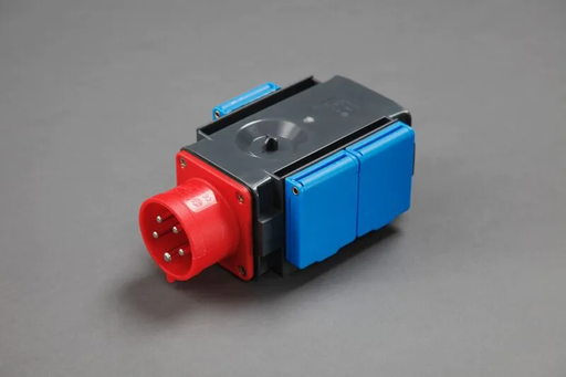 [240134] Haarpistor 16A+3schuko