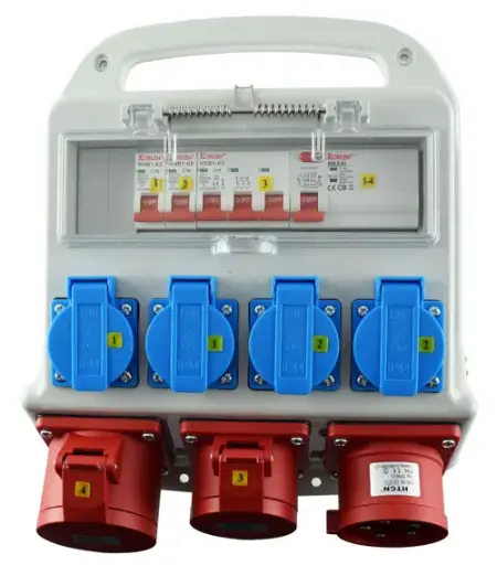 [342008] 32A+16A+4 schuko