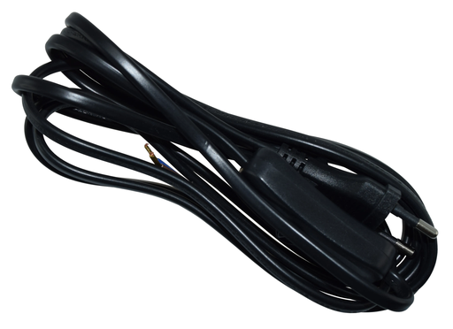 [402041] Välikytkinjohto 2+0,5m musta