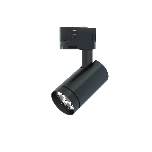 [4142920] ETLED STAR GU10 7W LED 3P MUSTA