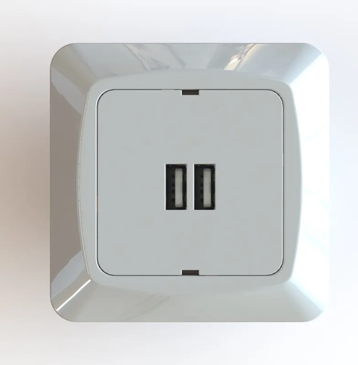 [7026904] USB-latauspistorasia 2-os 3,4A VA