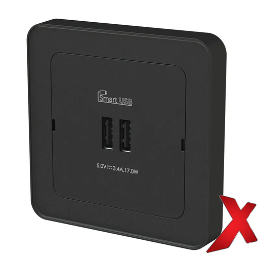 [7026913] 2xUSB A+A 3,4A 17W MUS